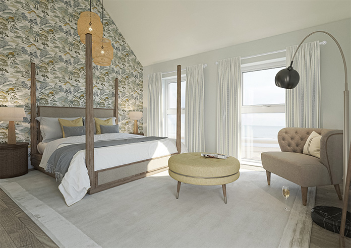 Laurel Stripe, Heritage - Made to Measure Curtains - Image 8